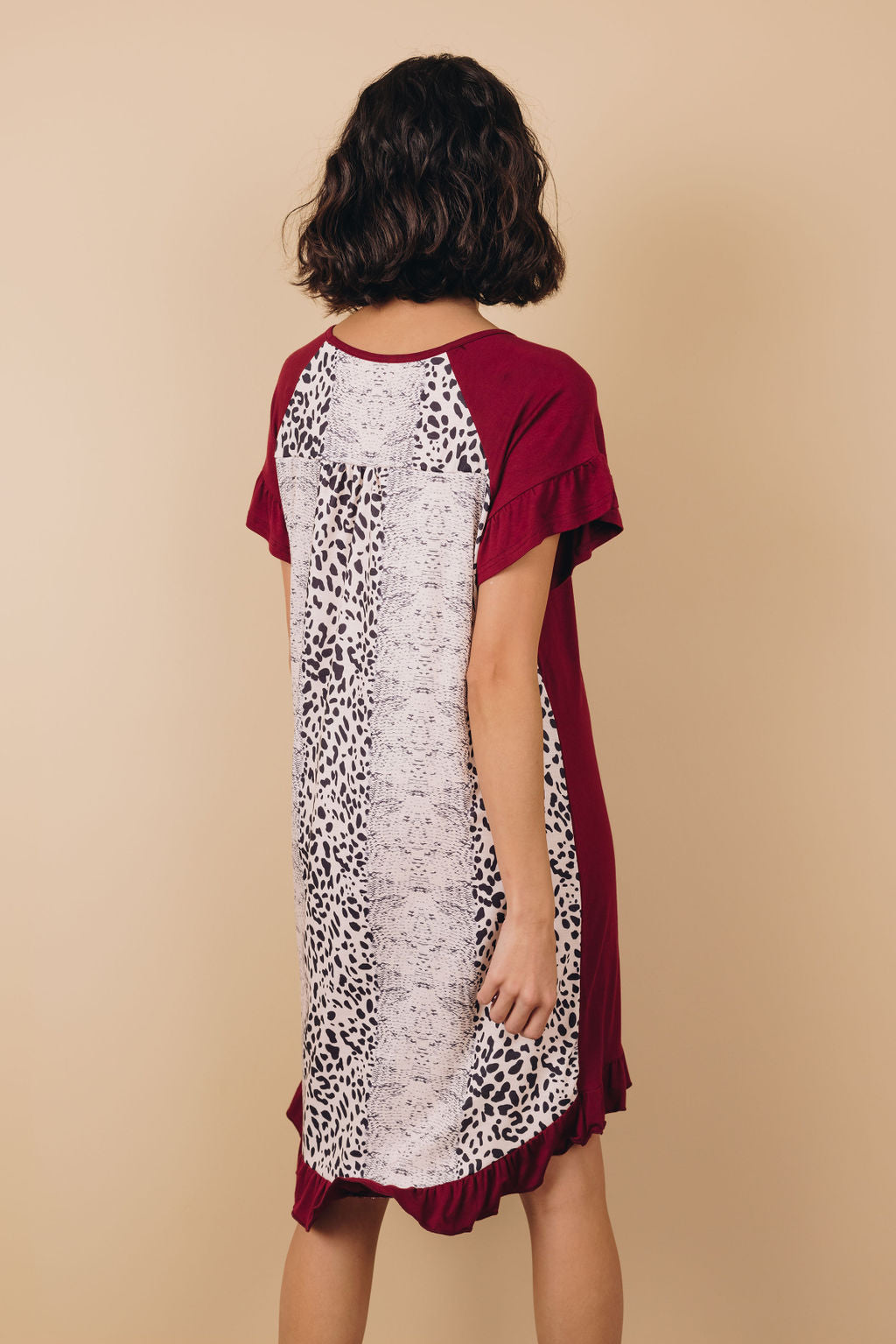 You'll Be Back Animal Print Dress