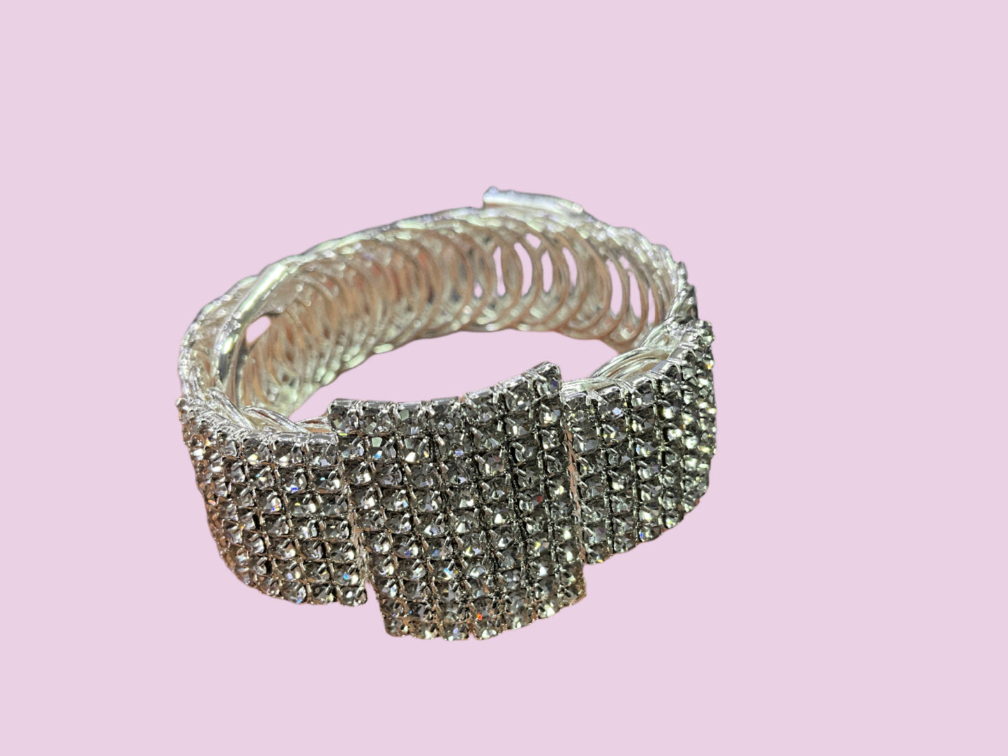 Square Crystal Cuff