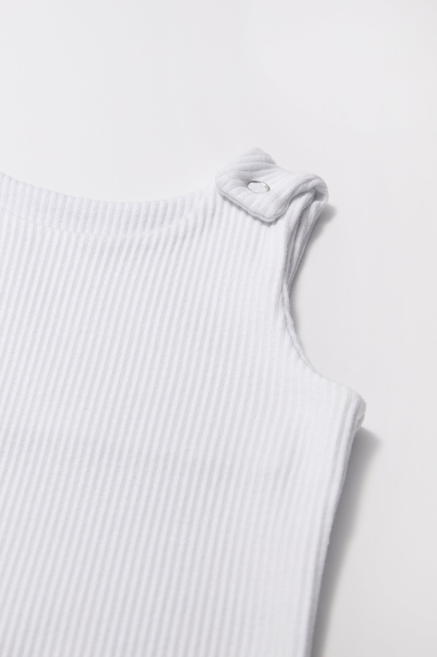 White Dungarees