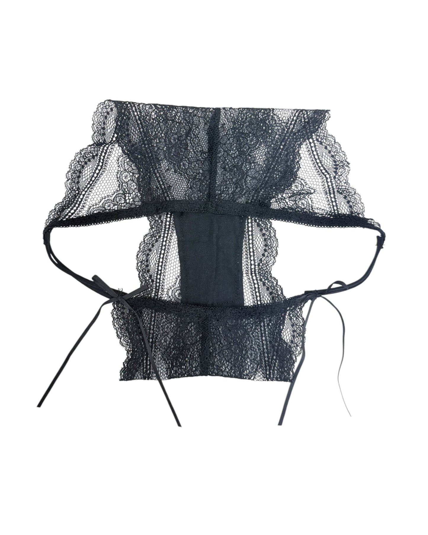 Sophisticated All-Lace Panties with Ruffled Trim-4
