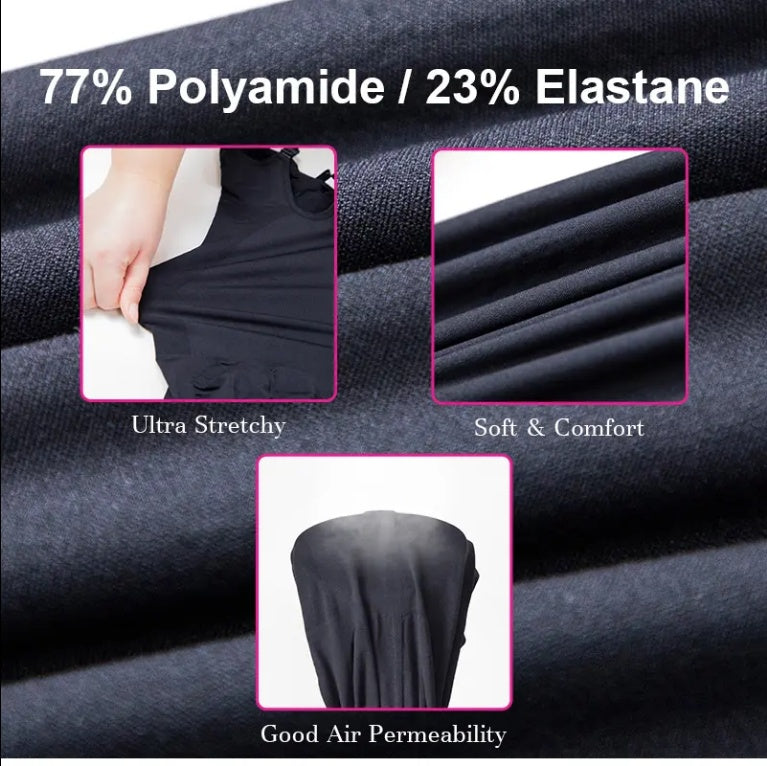Seamless One Piece Bodyshaper Ladies Shape-wear Swimsuit Solid Color Stretch Full Bust Nylon Spandex Bodyshaper For Woman