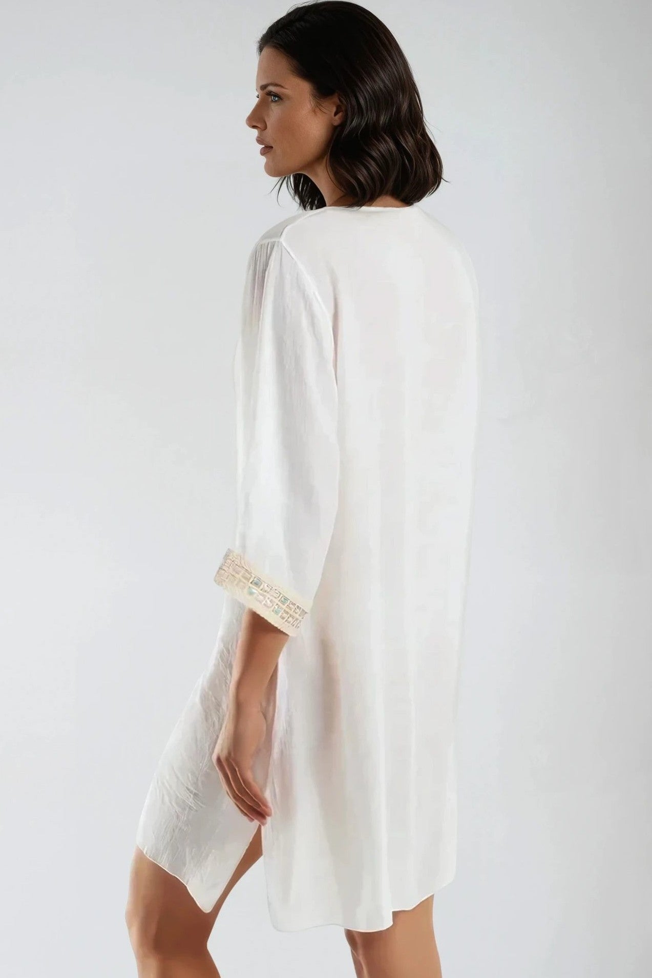 Ivory Beach Tunic Dress-2