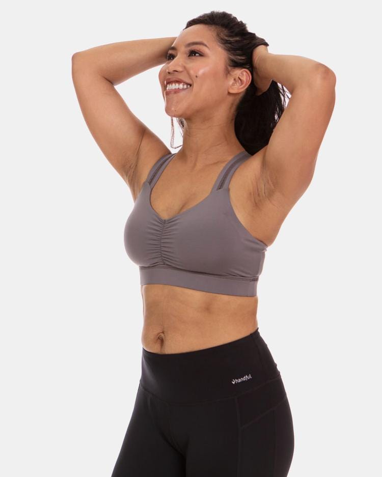 Y-Back Bra – Magnetic Gray-2