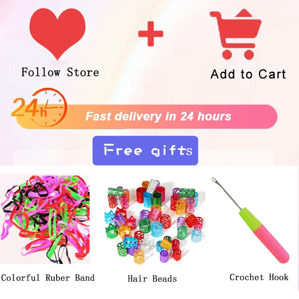 Ombre Jumpy Red Ginger Wand Curls Crochet Hair 1B 27 30 350 613 Purple Grey Colors jamaican twist braiding Hair 20 Strands/Pack