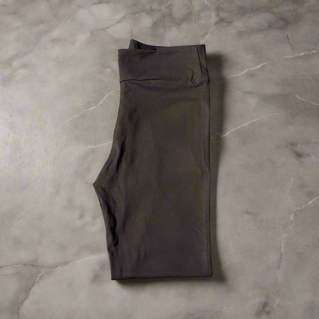 Supersoft black leggings, full length