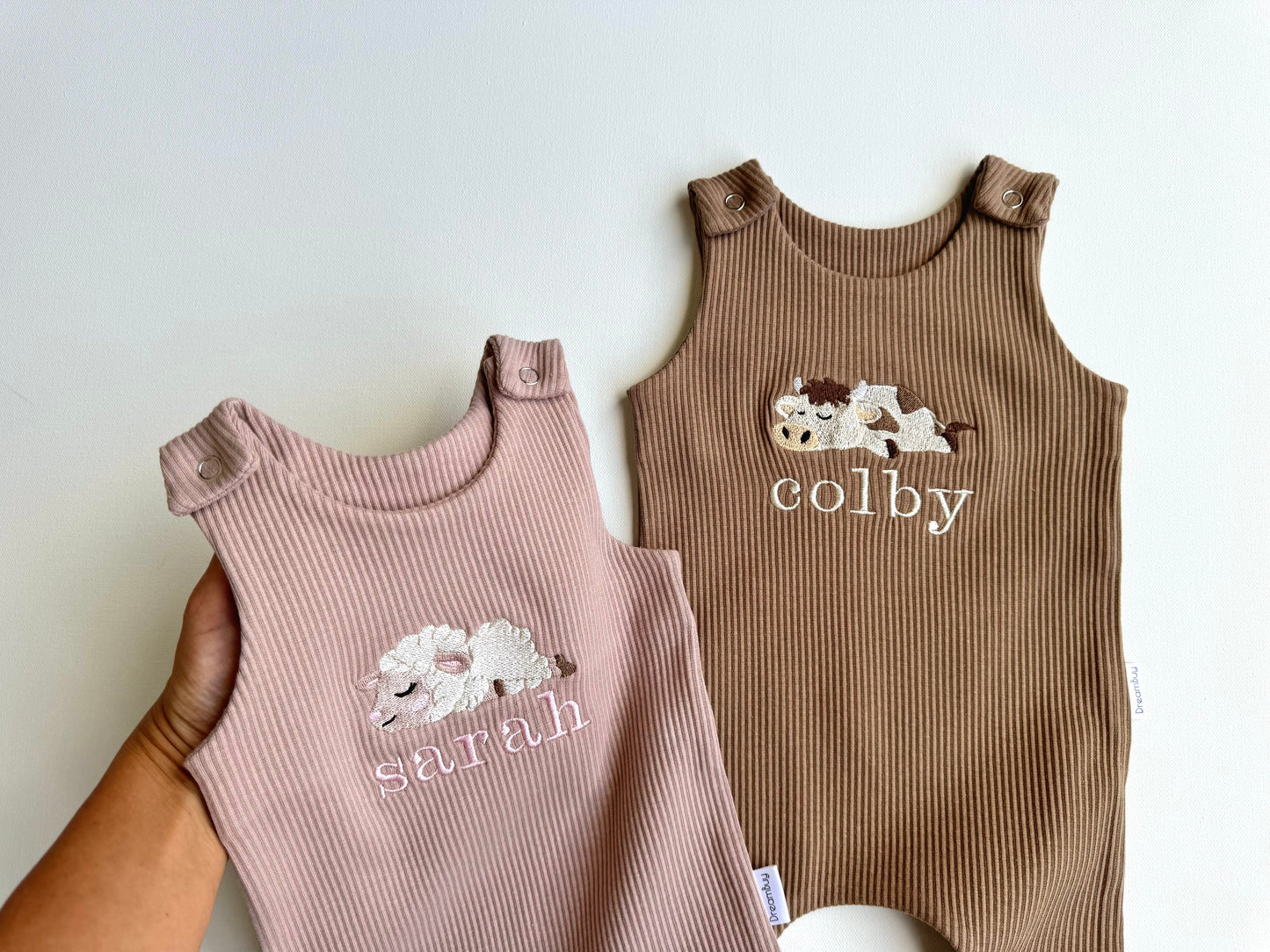 Safari Theme Personalised Dungarees
