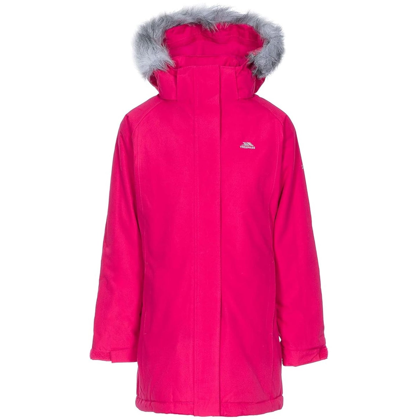 Girls Trespass Fame Waterproof Parka Jacket-10