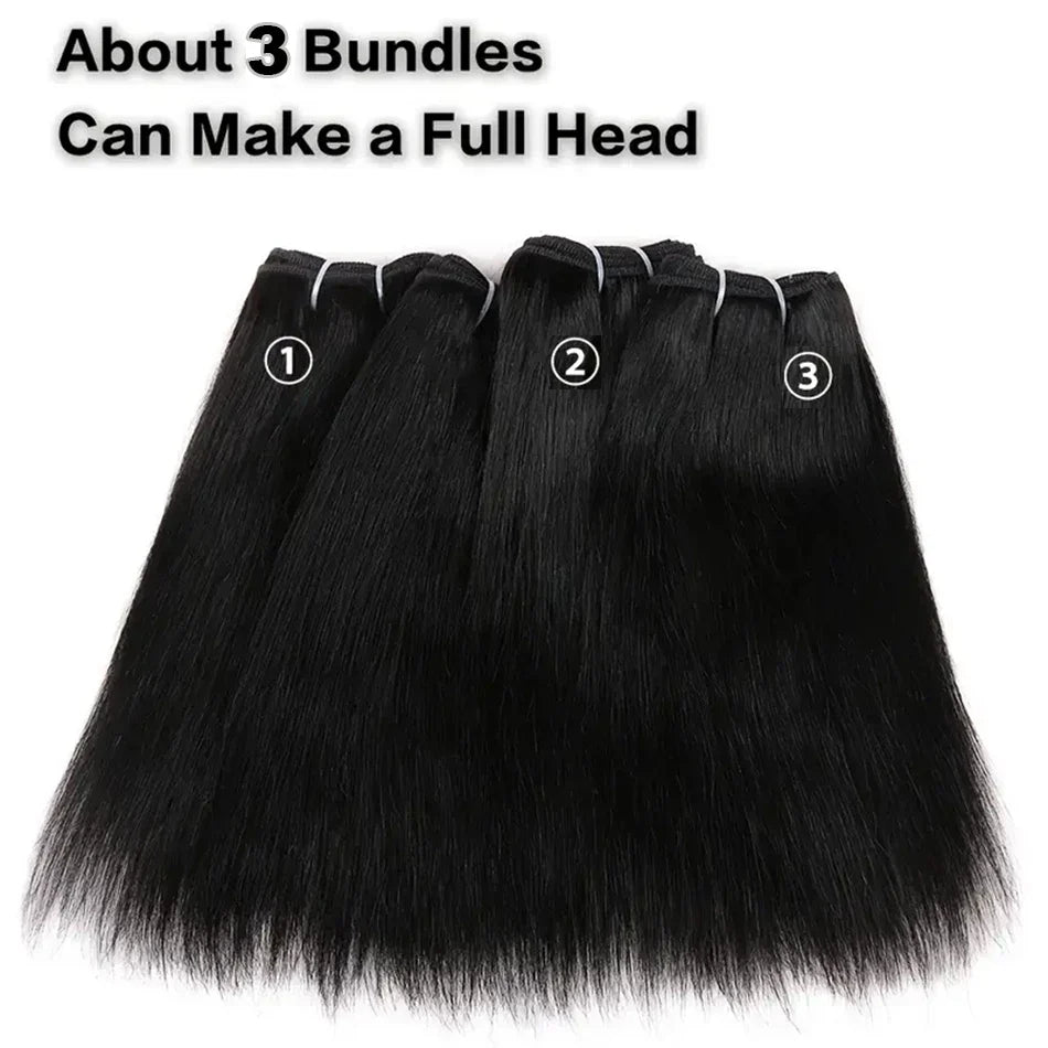 Wholesale Short Human Hair Bundles Brazilian Bone Straight Virgin Human Hair Weave Natural Color Hair Extensions 100g/pc Cheap