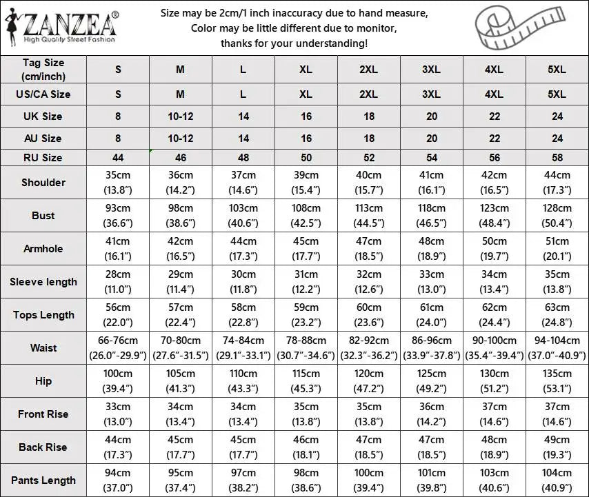 Summer Women Matching Sets ZANZEA 2PCS Elegant Short Sleeve Blouse Wide Leg Pants Fasahion OL Work Pant Sets Holiday Tracksuits