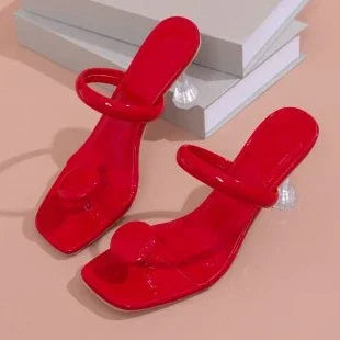 New Women Sandals Narrow Band Ankle Buckle Strap Platform Slippers High Heels Sandals Women Party Shoes Sandalias Mujer Slides