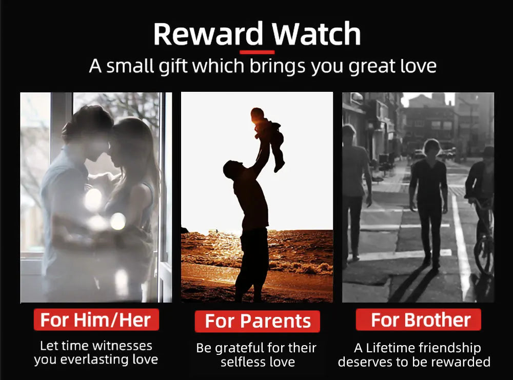 REWARD VIP Mens Watches Waterproof Luminous Sport Watches for Man Stainless Steel Wristwatch Chronograph Date Stopwatch