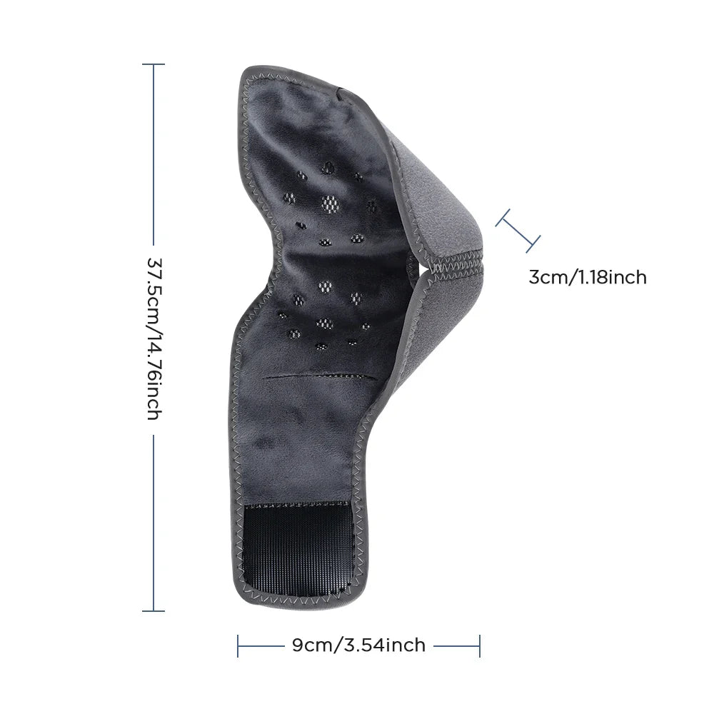 Rechargeable Electric Heating Ankle Brace Massager Hot Compress And Vibration Massage for Cervical Hand Foot Muscle Relaxation
