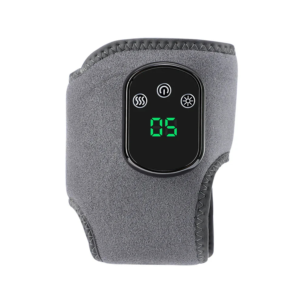 Rechargeable Electric Heating Ankle Brace Massager Hot Compress And Vibration Massage for Cervical Hand Foot Muscle Relaxation