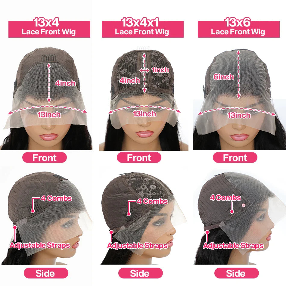 Ubest Red 99j Colored 13X6 Body Wave Transparent Lace Front Wigs Human Hair 200% Density Brazilian Hair Remy Hair T Part Lac Wig