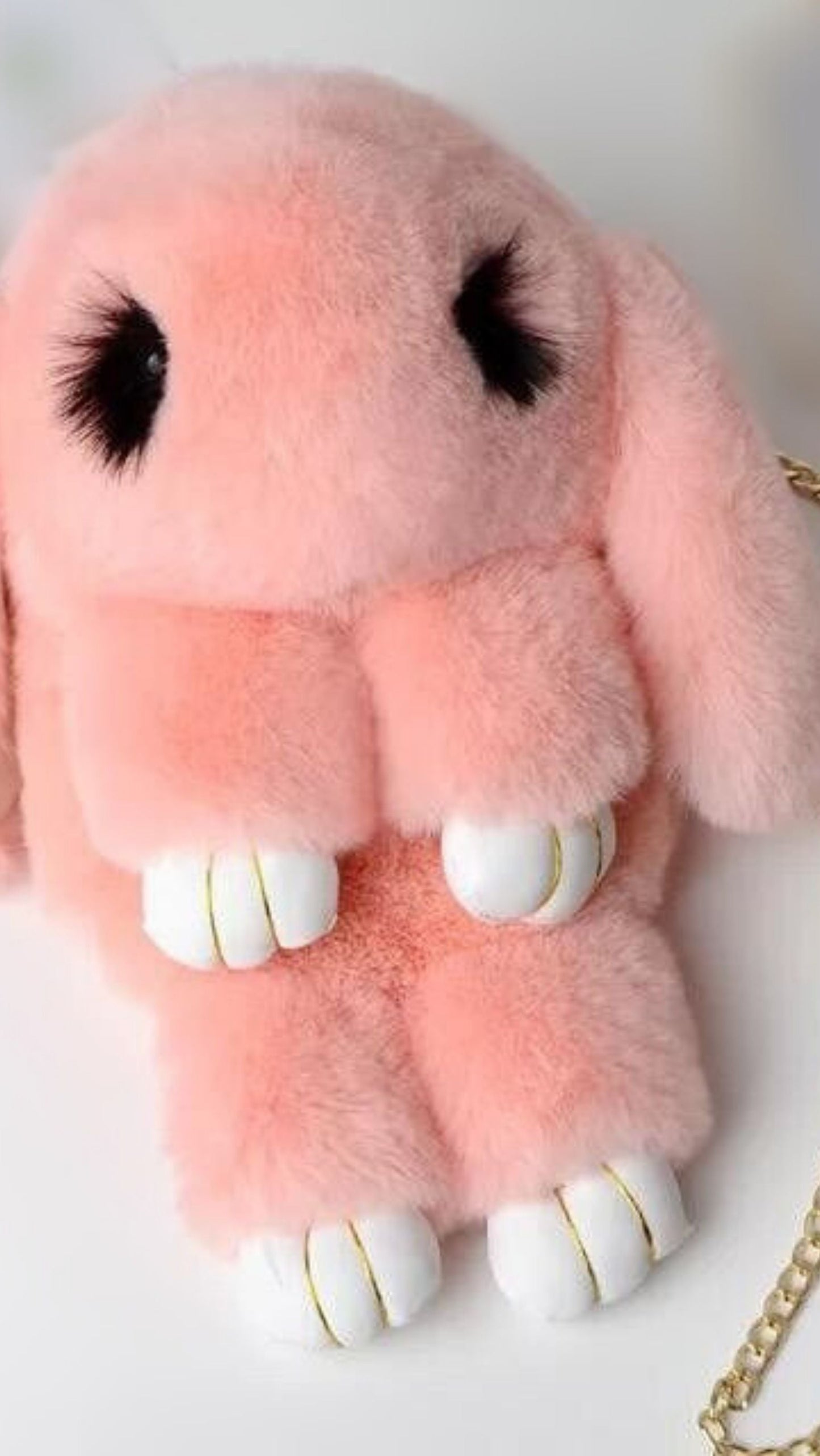 Plush Bunny Backpack Bag