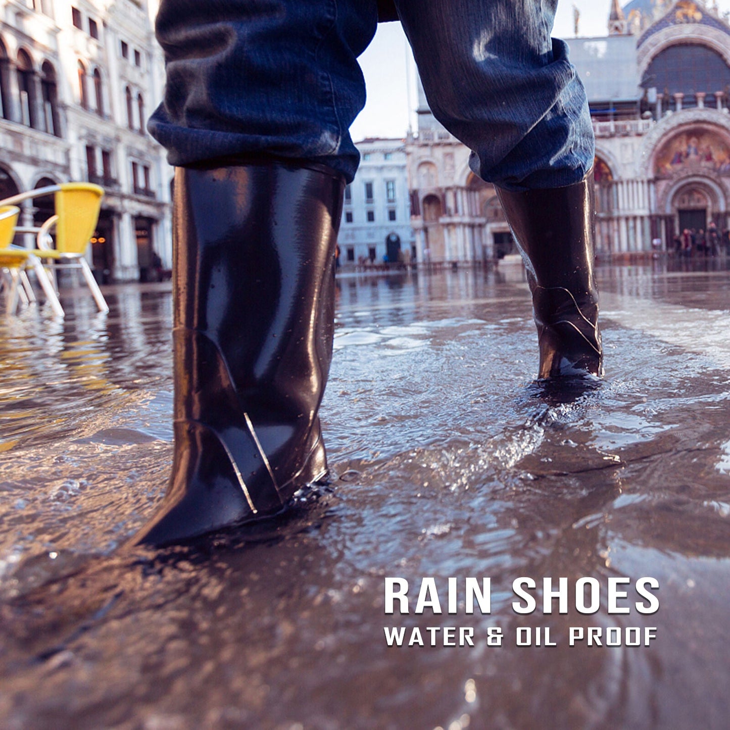 Rain Wellies Waterproof Wellington Boots Sale UK~5188-0