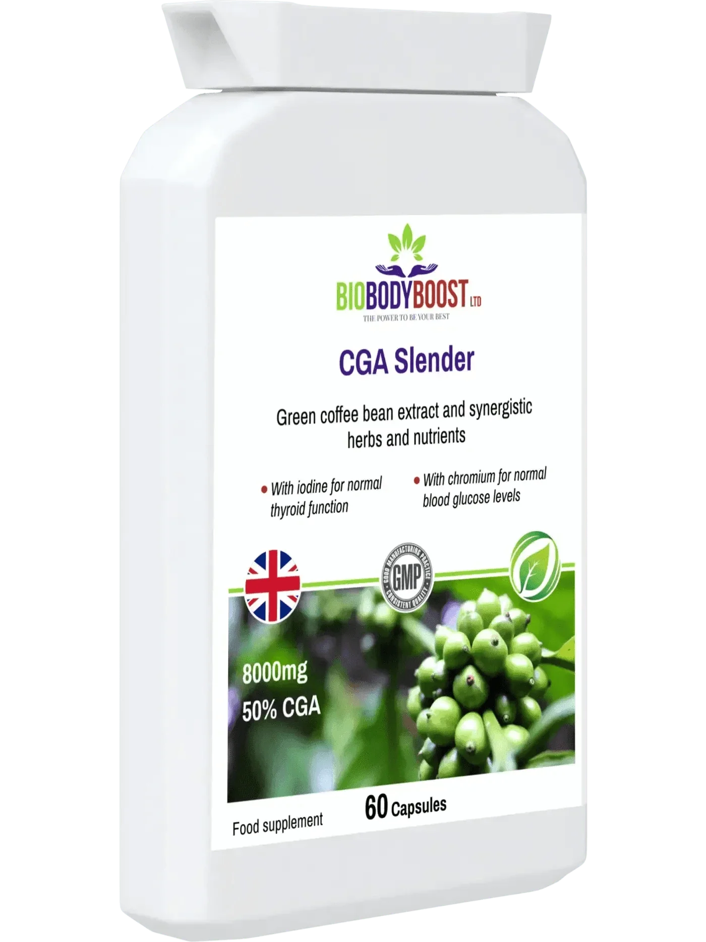 CGA Slender - Green Coffee 8000 CGA-3