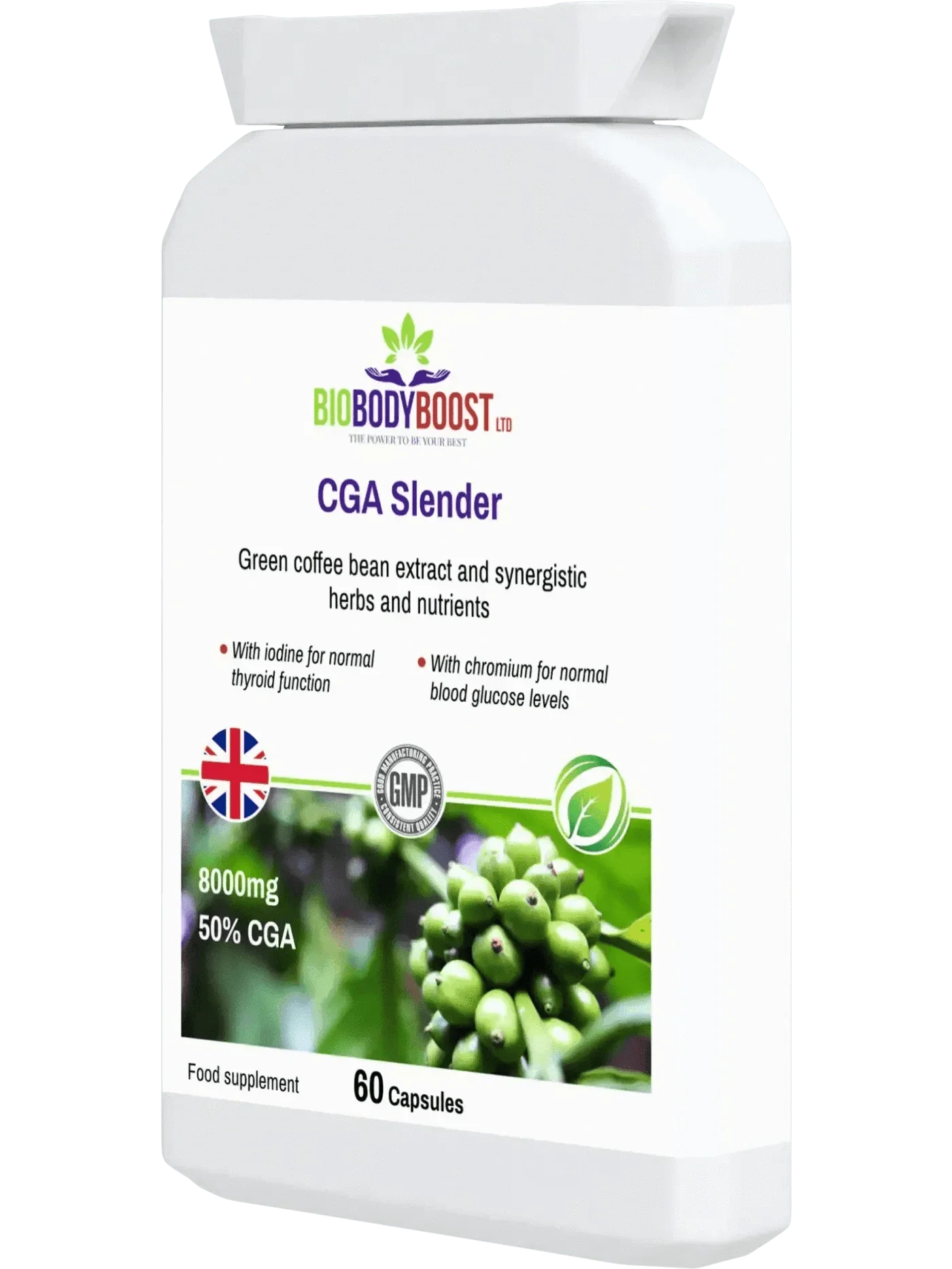 CGA Slender - Green Coffee 8000 CGA-2
