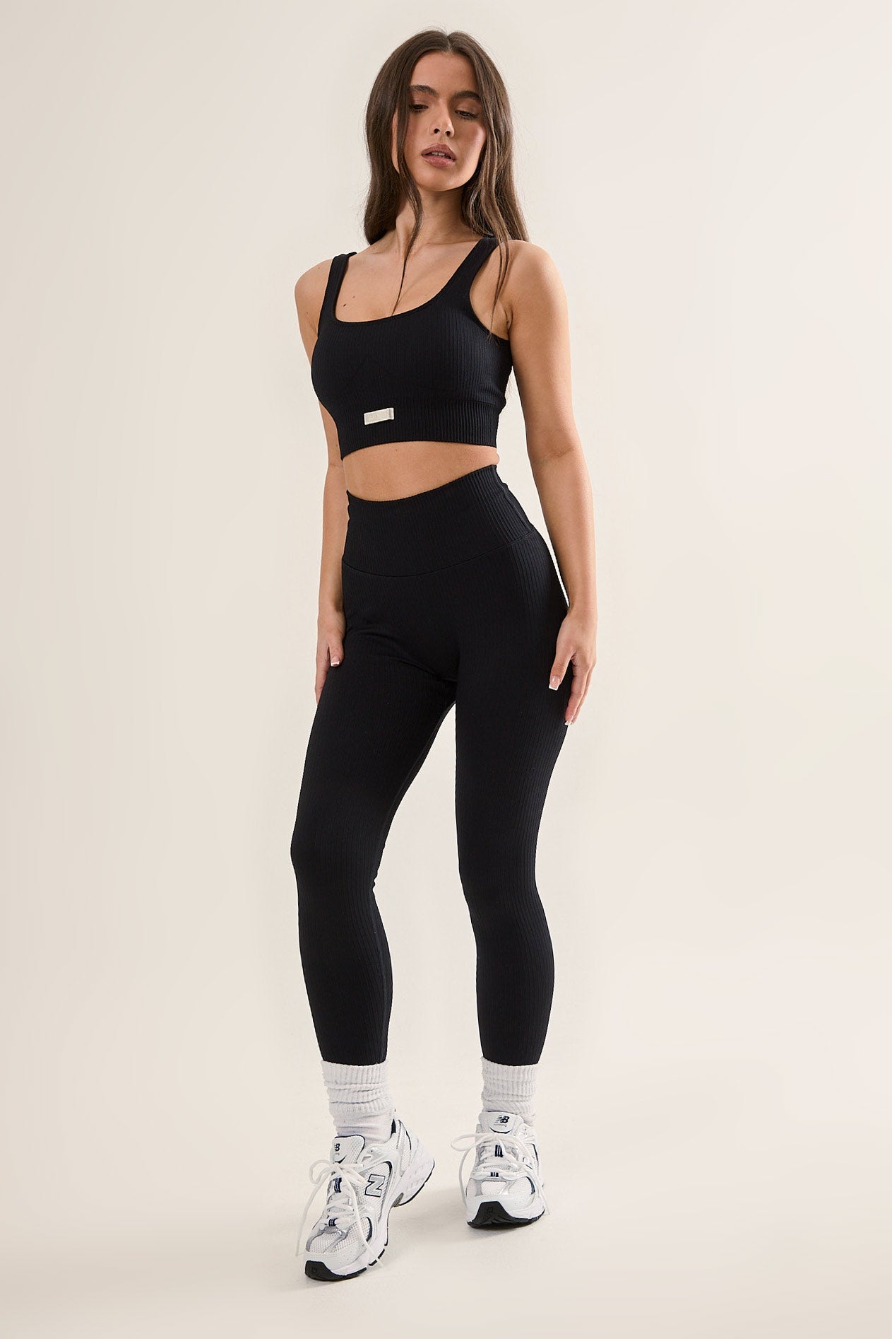 Ribbed Seamless Bra