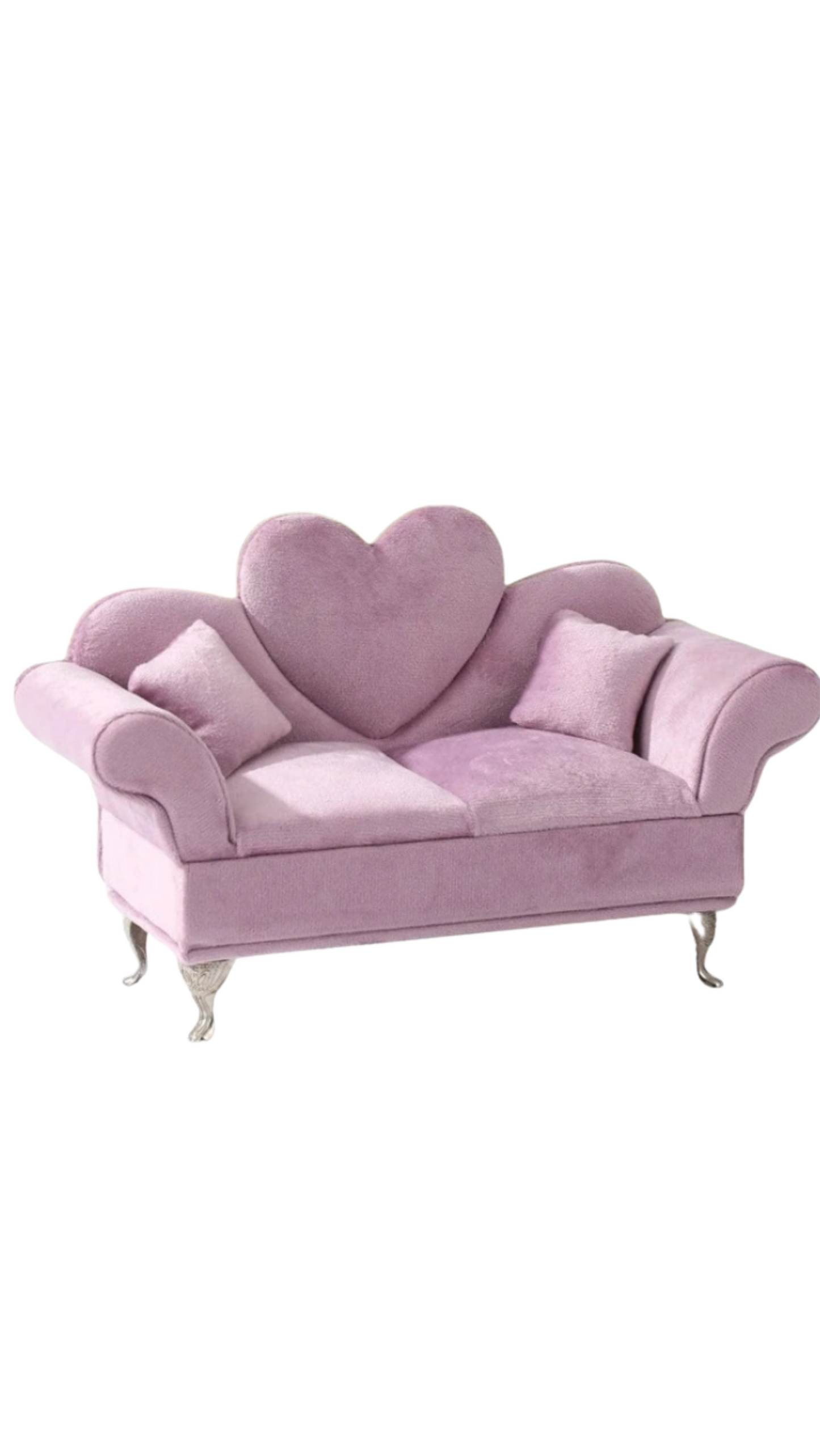 Plush Heart Large Jewellery Box Sofa