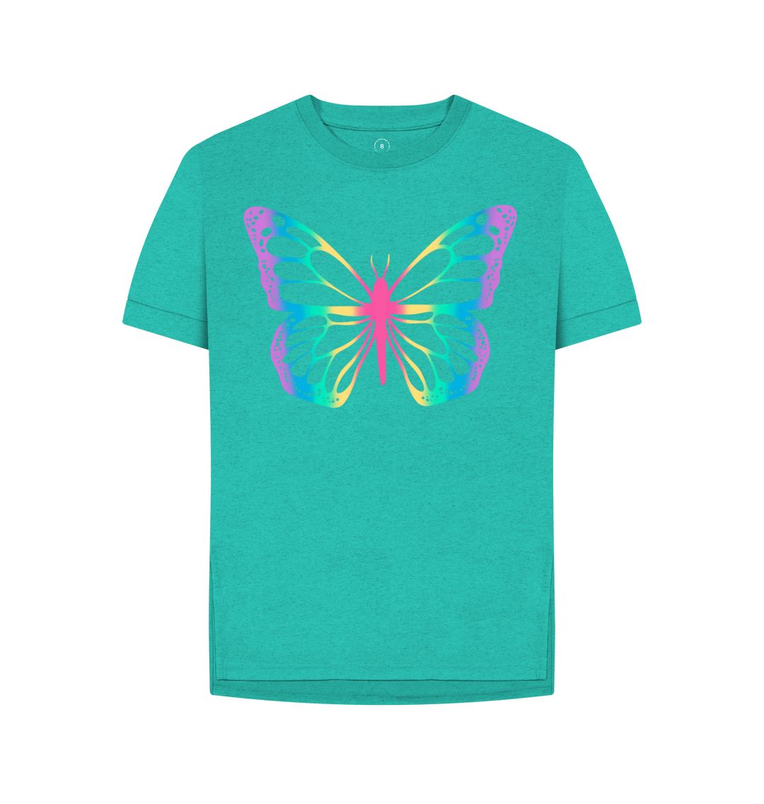 Women's Butterfly Print T-Shirts