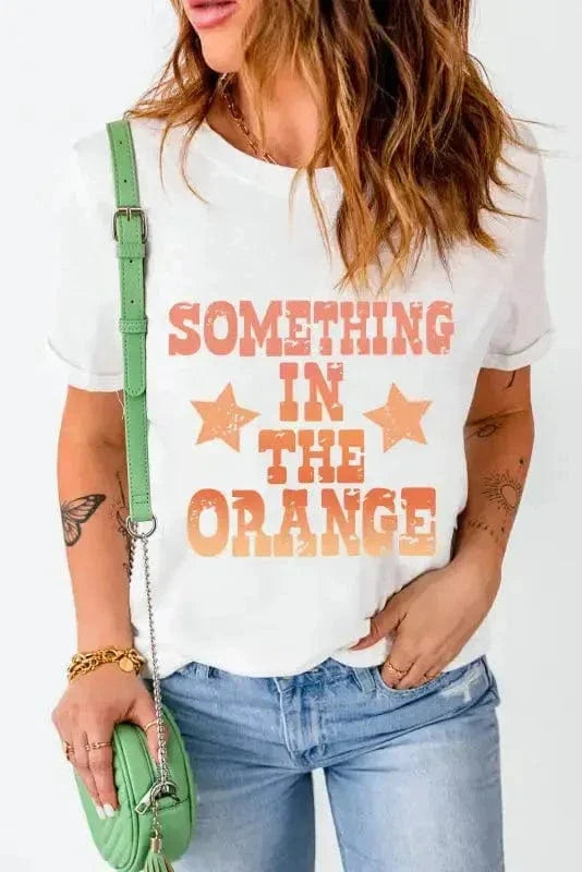 SOMETHING IN THE ORANGE Graphic T-Shirt-4