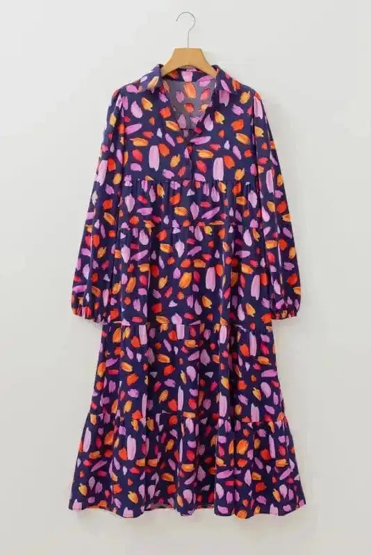 Petal Flowy Maxi Dress