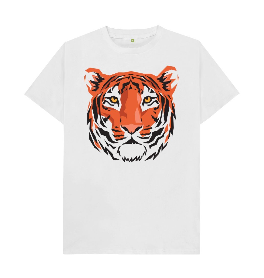 Unisex ‘Tiger Head’ Print T-Shirts