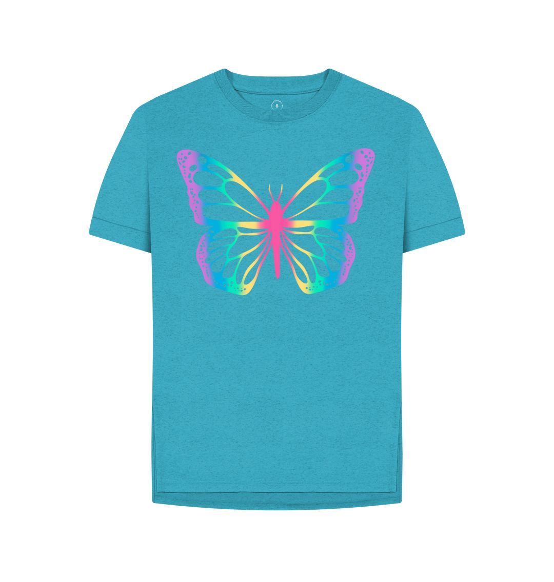 Women's Butterfly Print T-Shirts