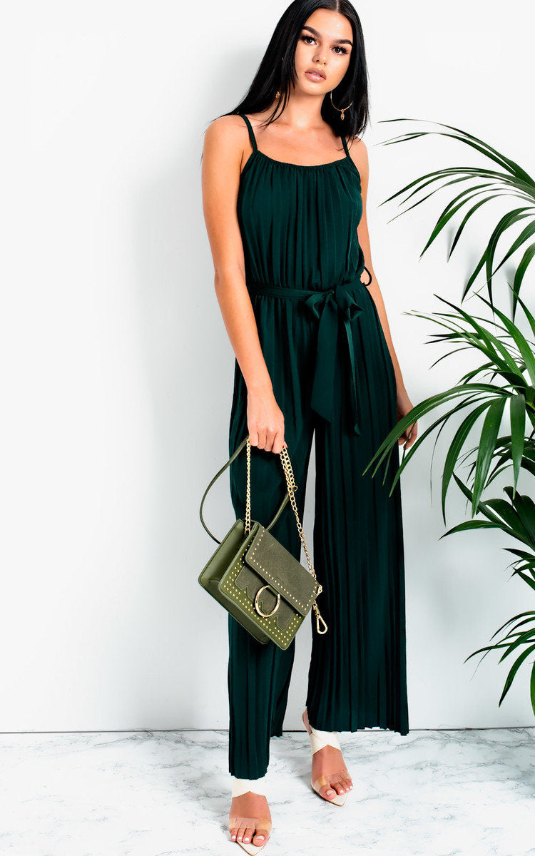 Faux Suede Gold Chain Shoulder Bag-2