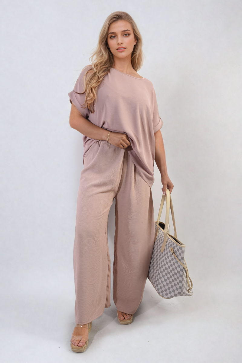Ruffle Trim Sleeve Top-11