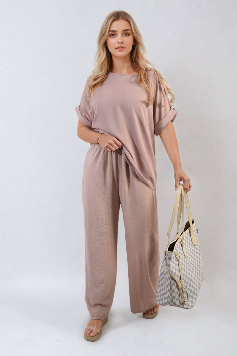 Ruffle Trim Sleeve Top-4