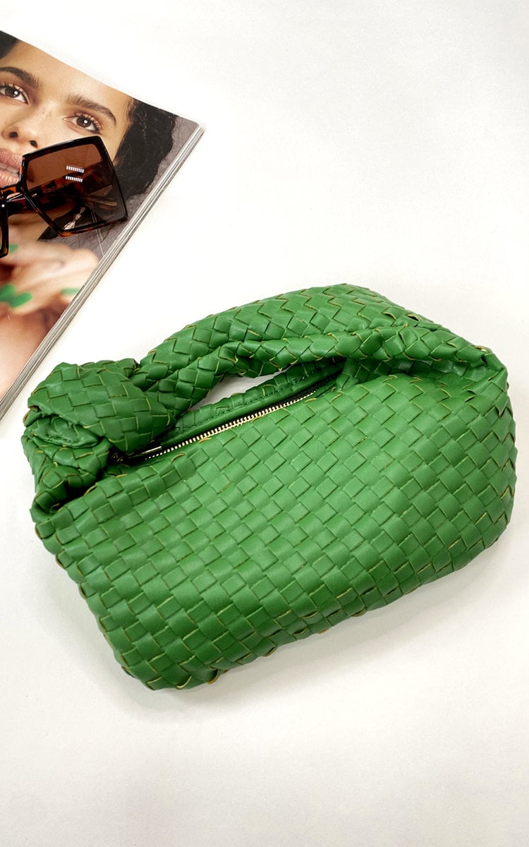 Faux Leather Quilted Handbag-3