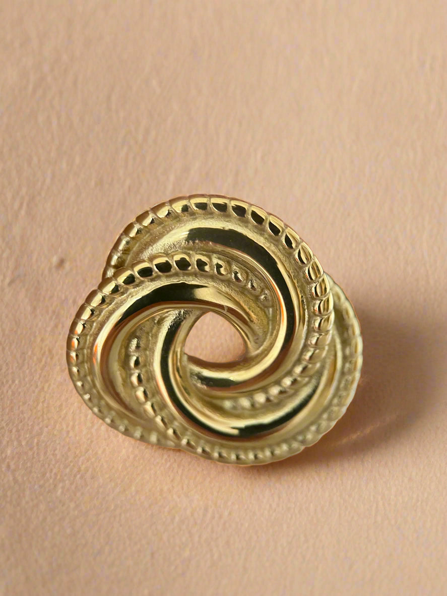 Sculpted Twist Studs-3