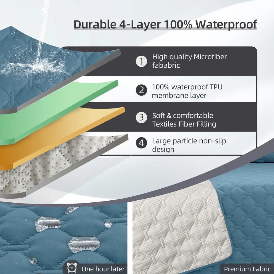 Pet Non Slip Waterproof Sofa/Bed Cover Protection