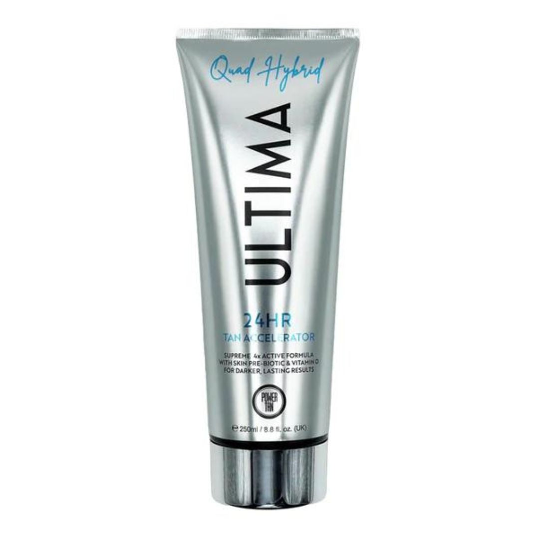 Power Tan Ultima Quad Hybrid Sunbed Tanning Accelerator Lotion Cream 250ml-0