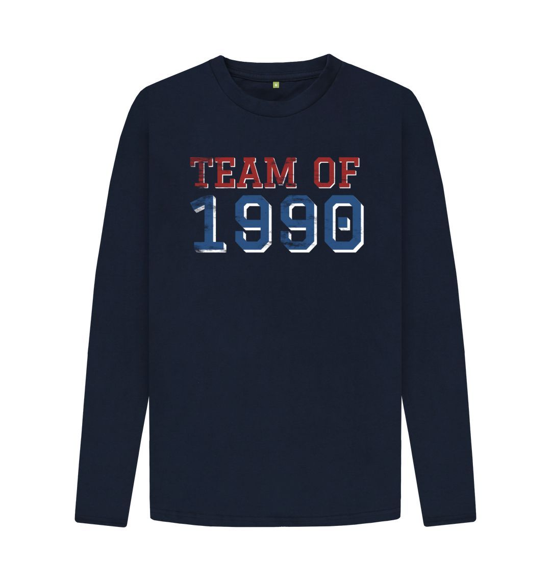 TEAM OF 1990 Print Men's Sweatshirt