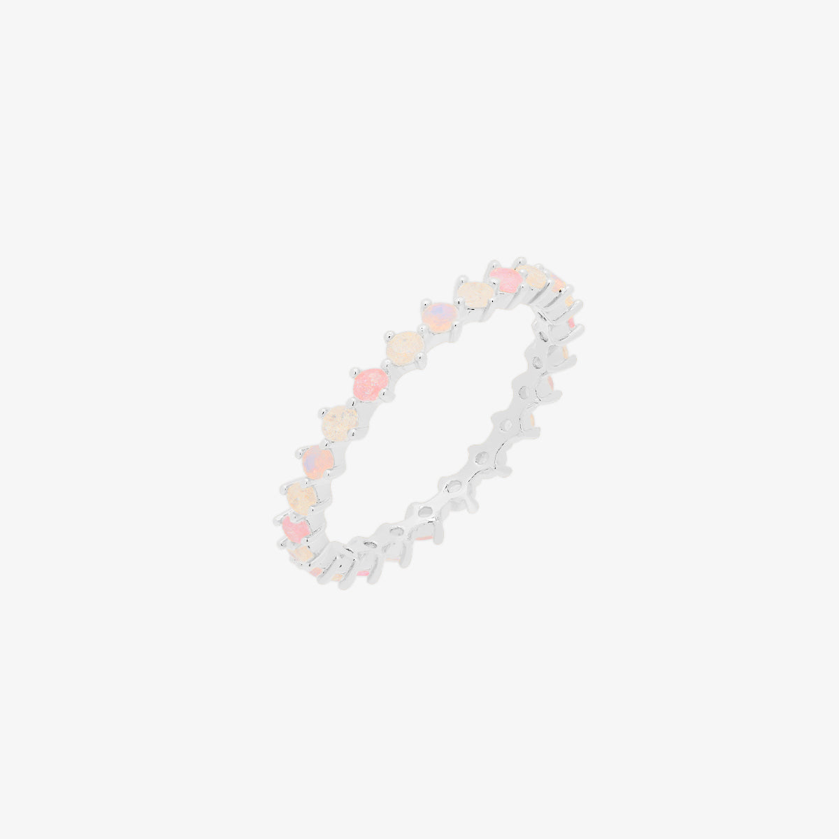 Triple Gemstone Ring-5