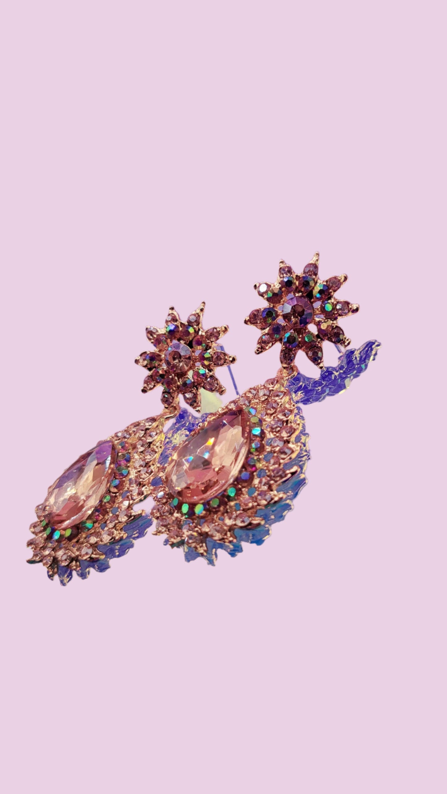 Precious Crystal Drop and Dangle Earrings