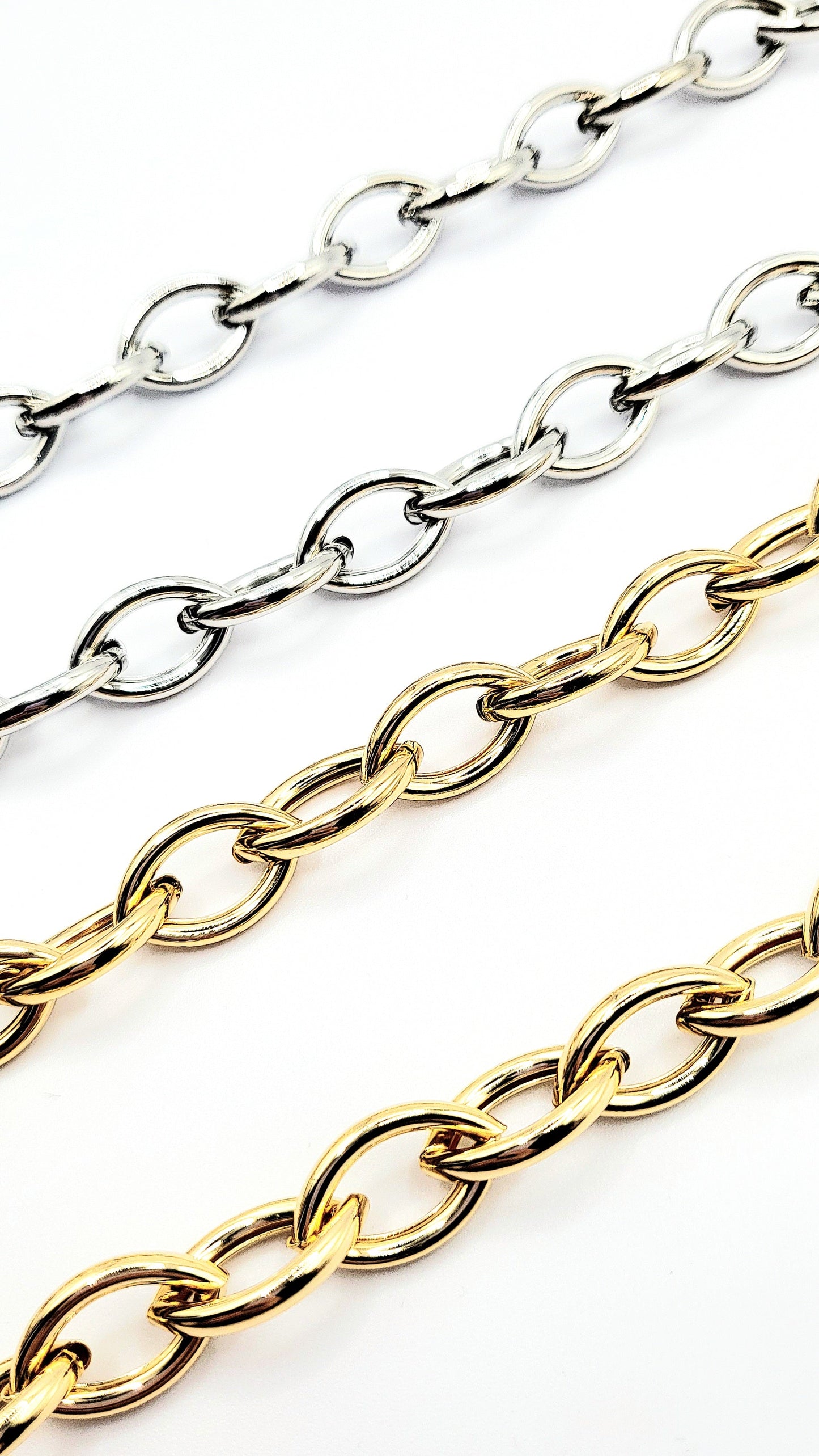 Oval Link Chain Necklace