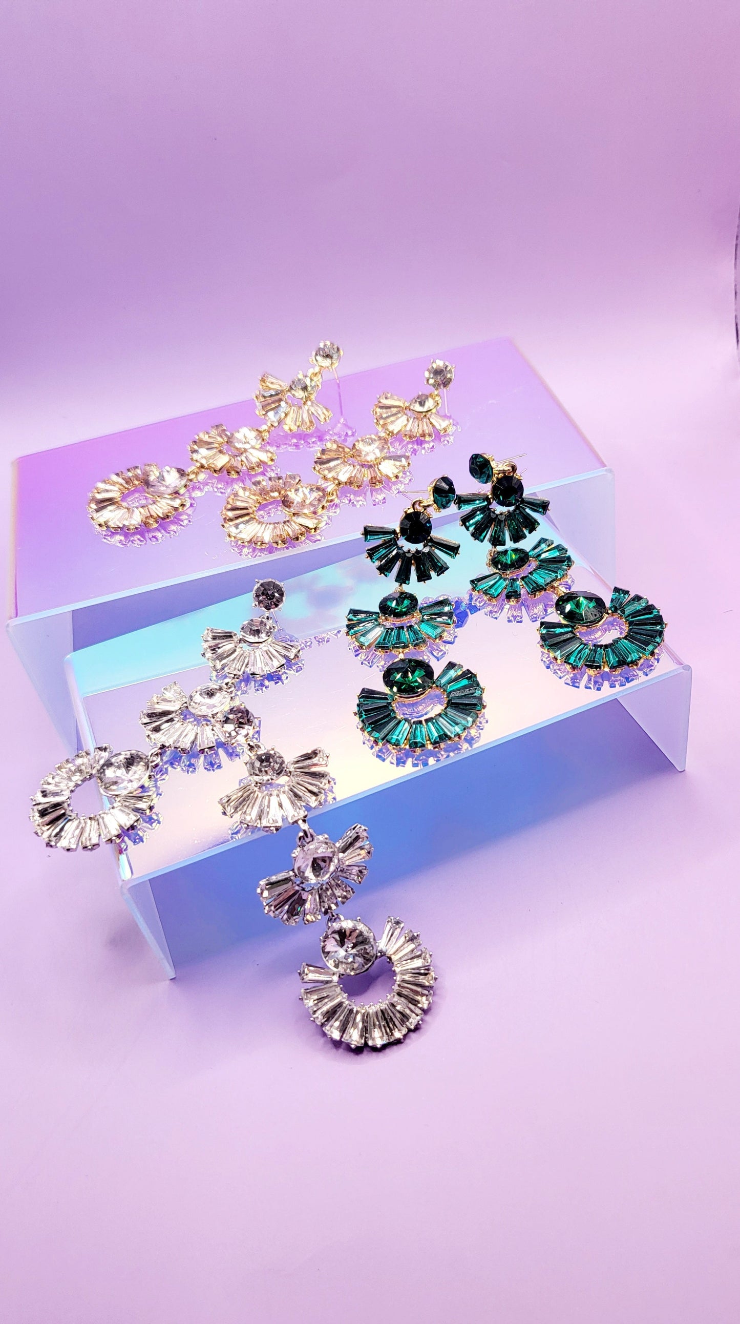 Revere Crystal Drop and Dangle Earrings