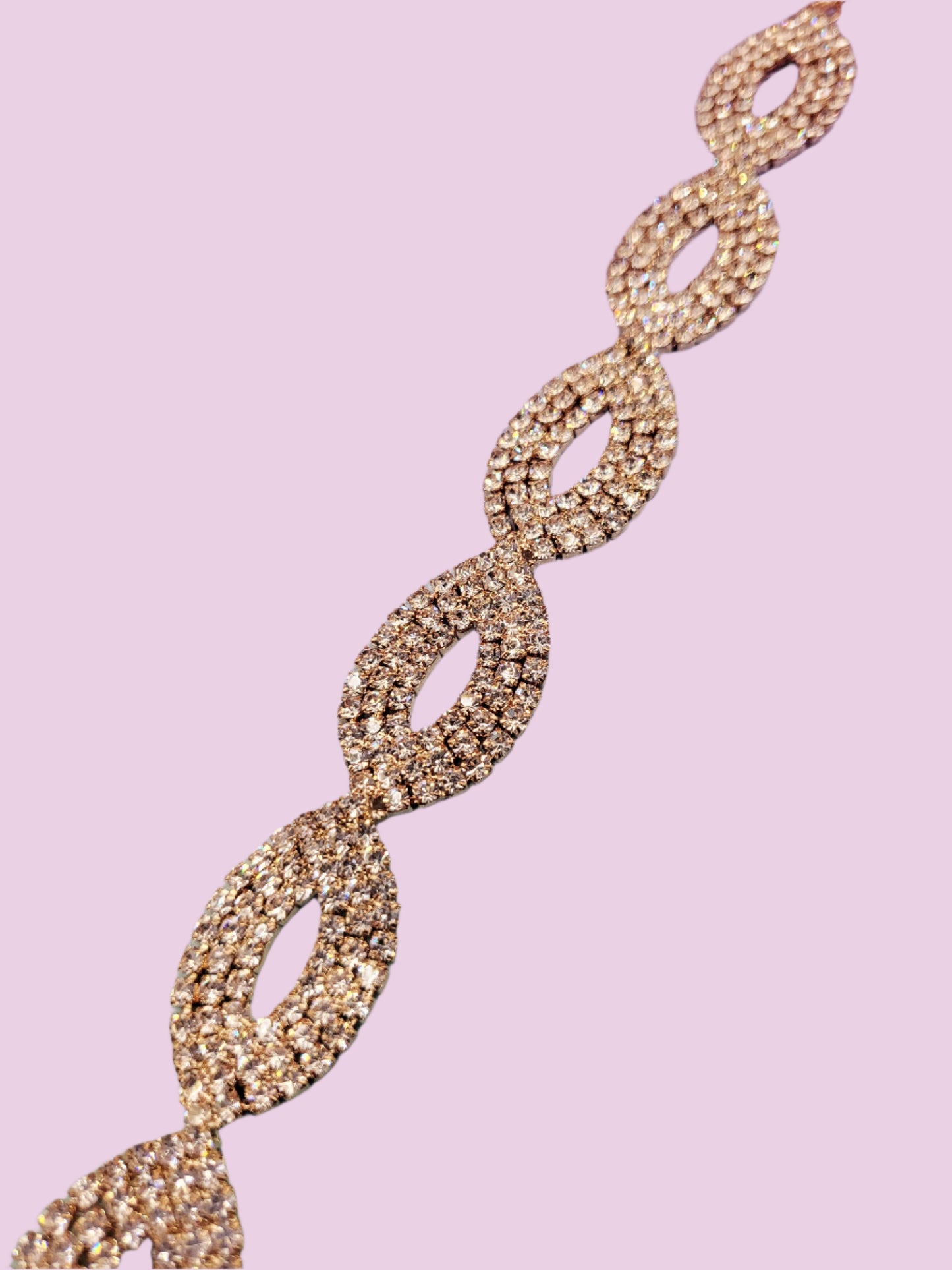 Oval Crystal Bracelet