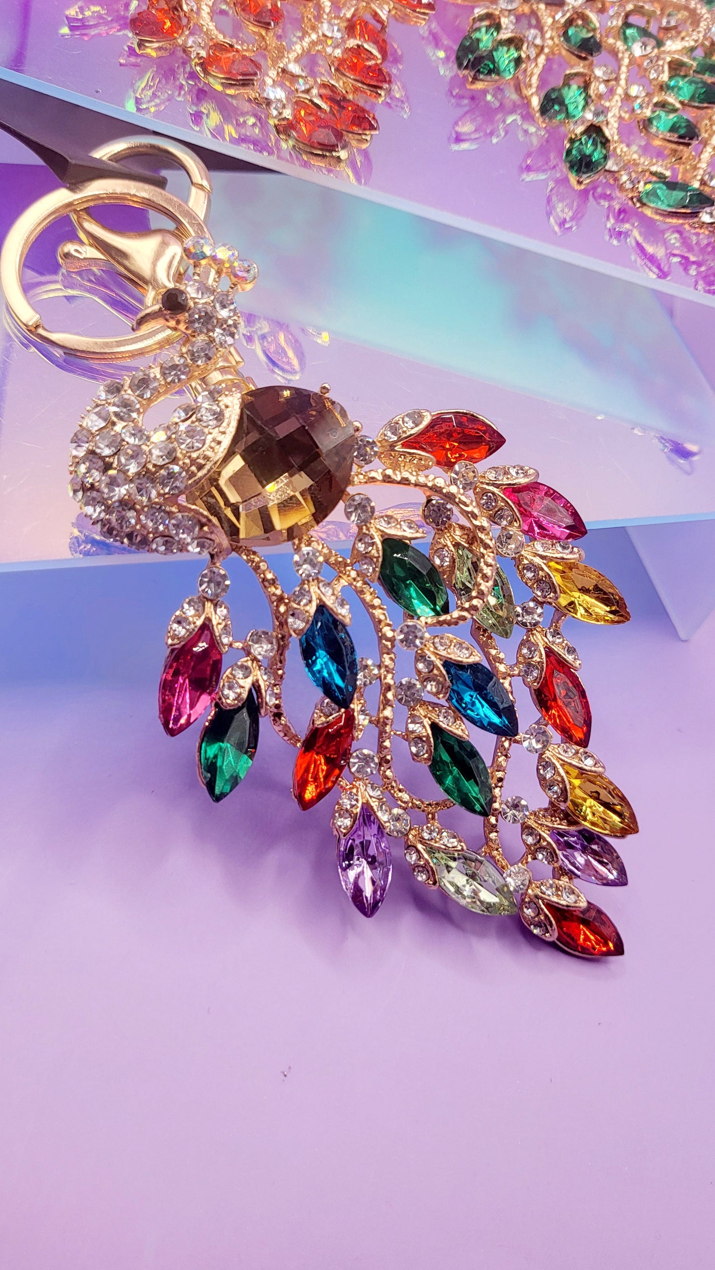 Peacock Key Ring