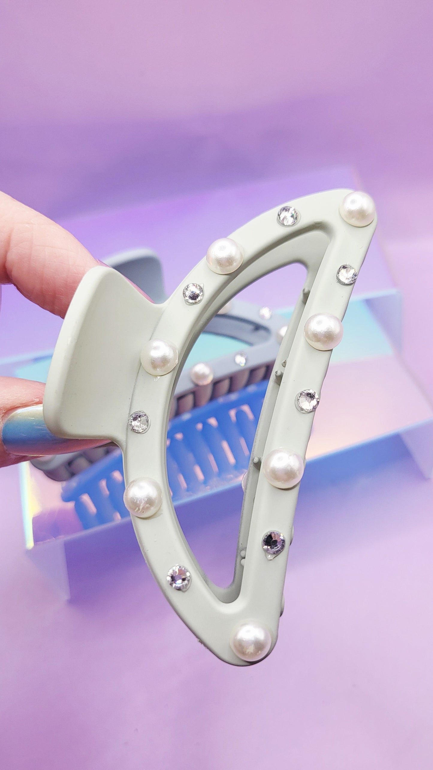 Pearl Essence Curve Hair Clamps Pack of 12