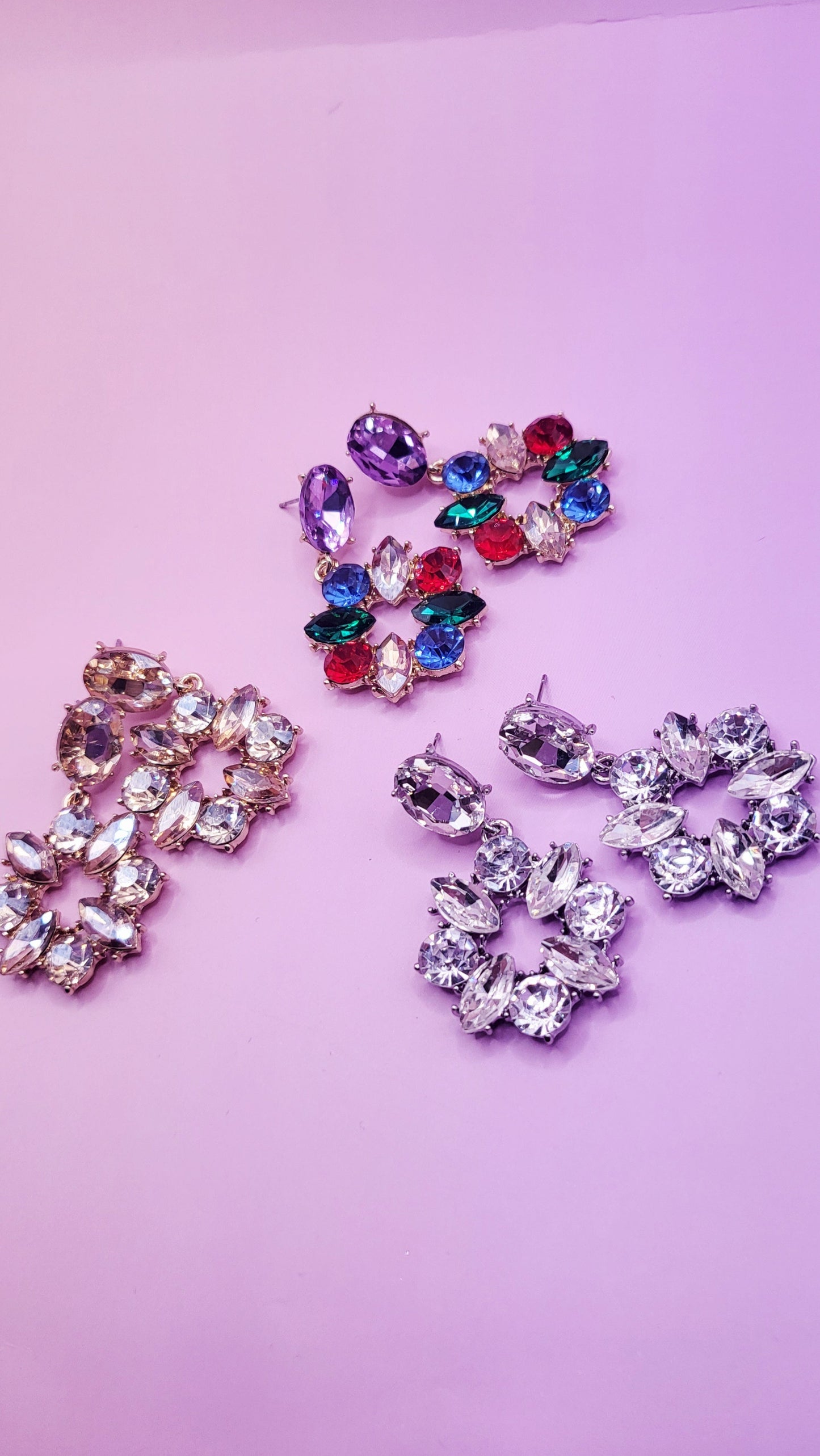 Twinkle Crystal Drop and Dangle Earrings