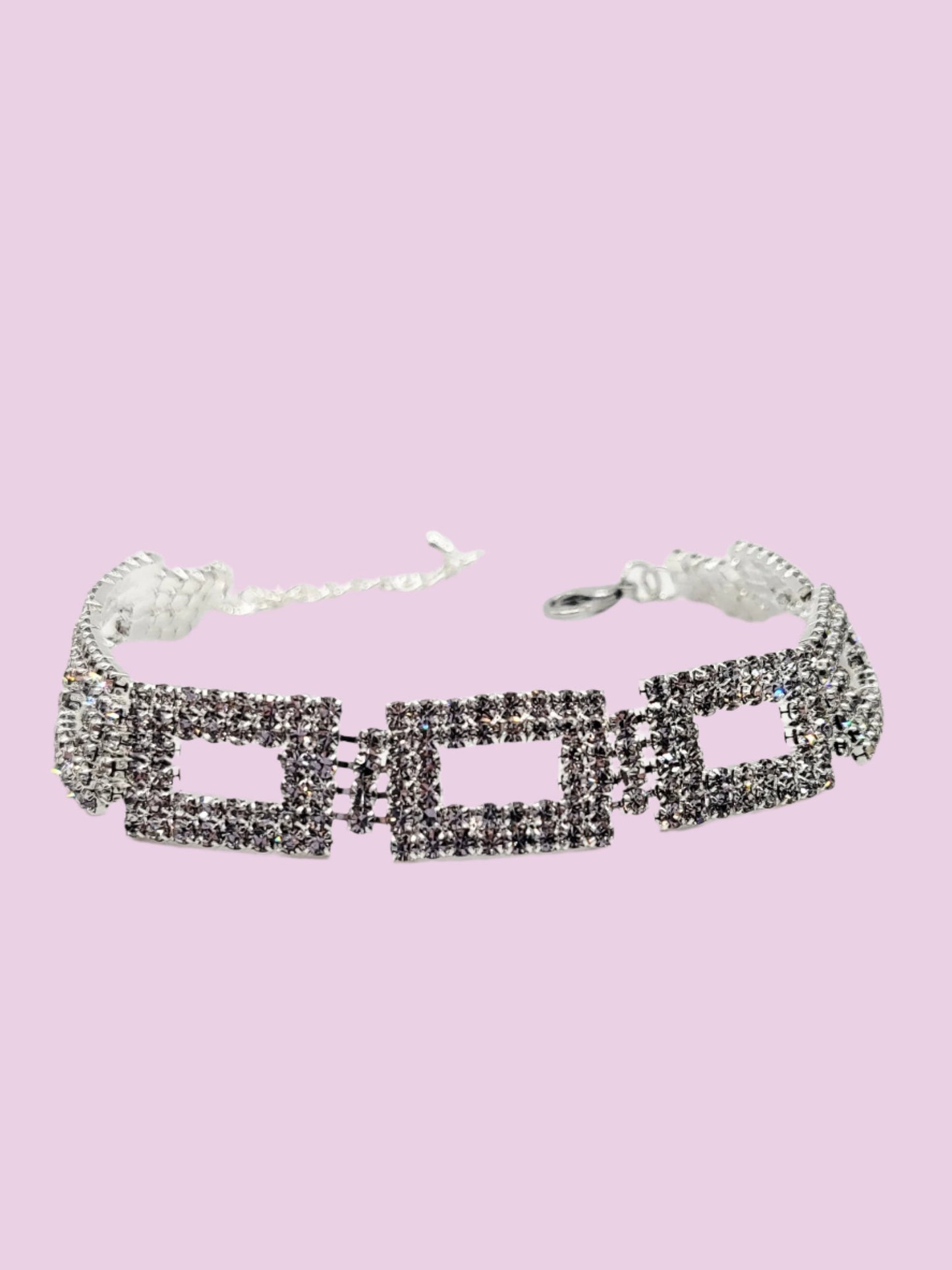 Square Crystal Bracelet