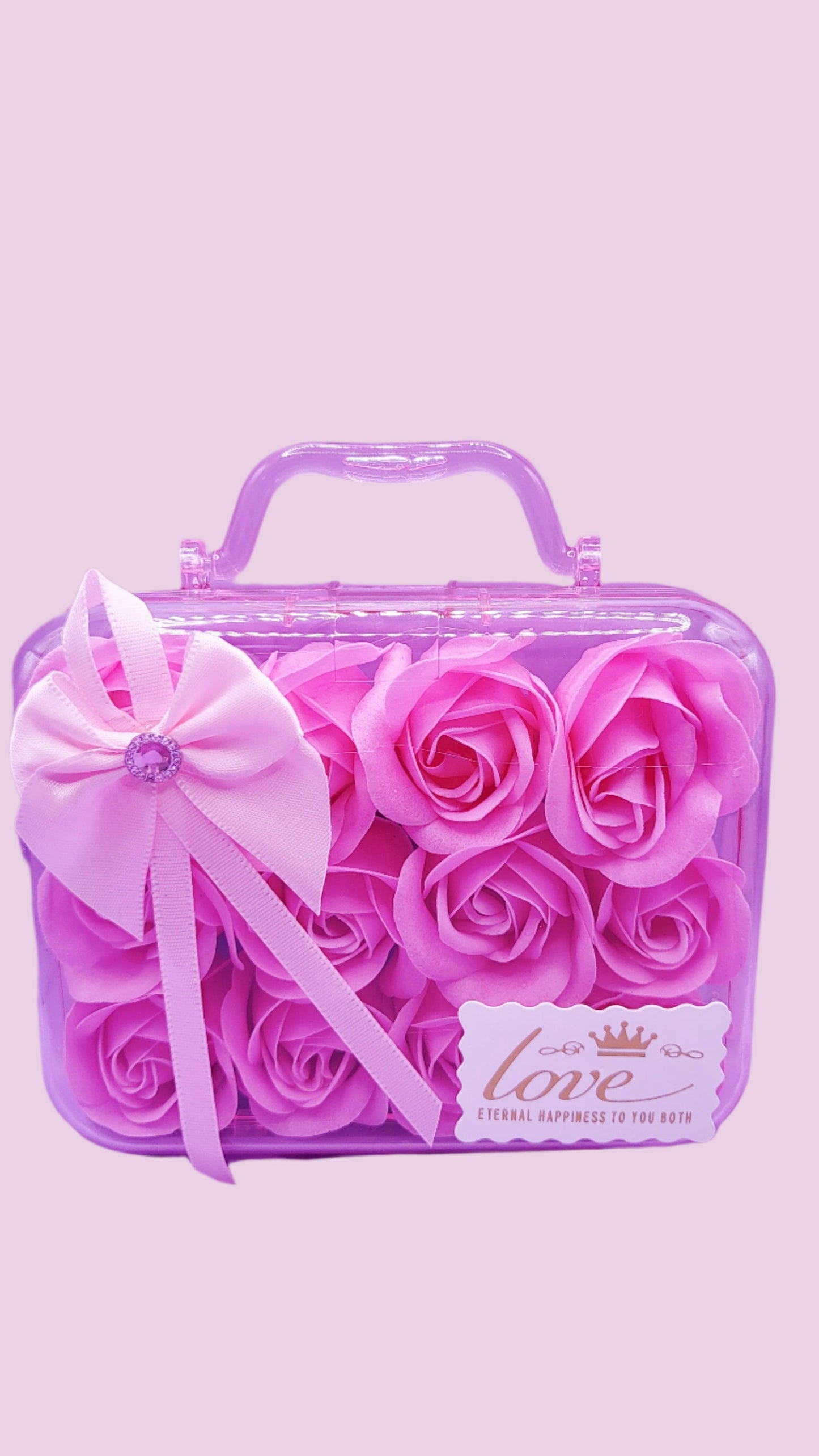 Scented Teddy Rose Gift Case