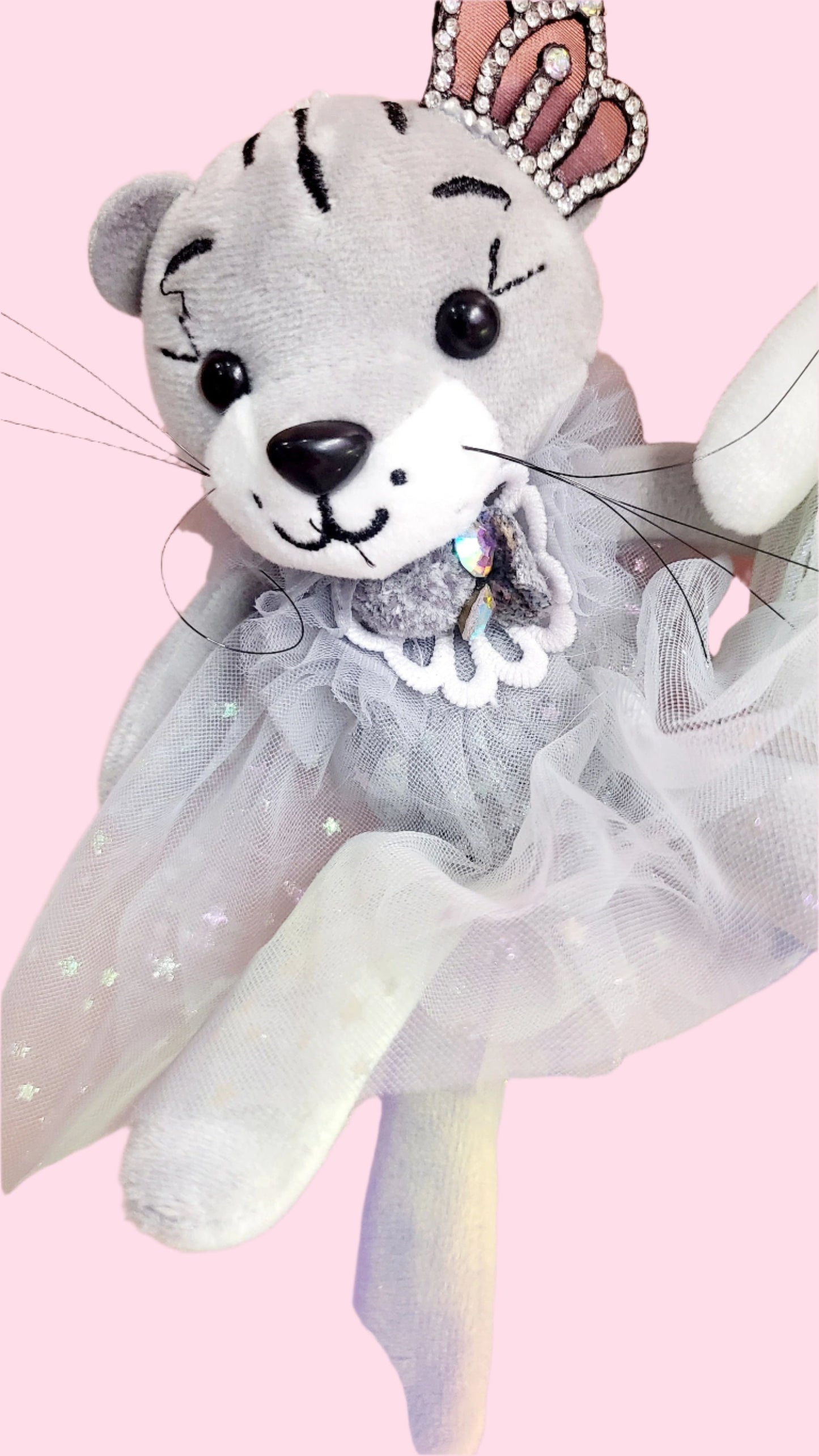 Softie Squad Tiger Bag Charm Key Ring