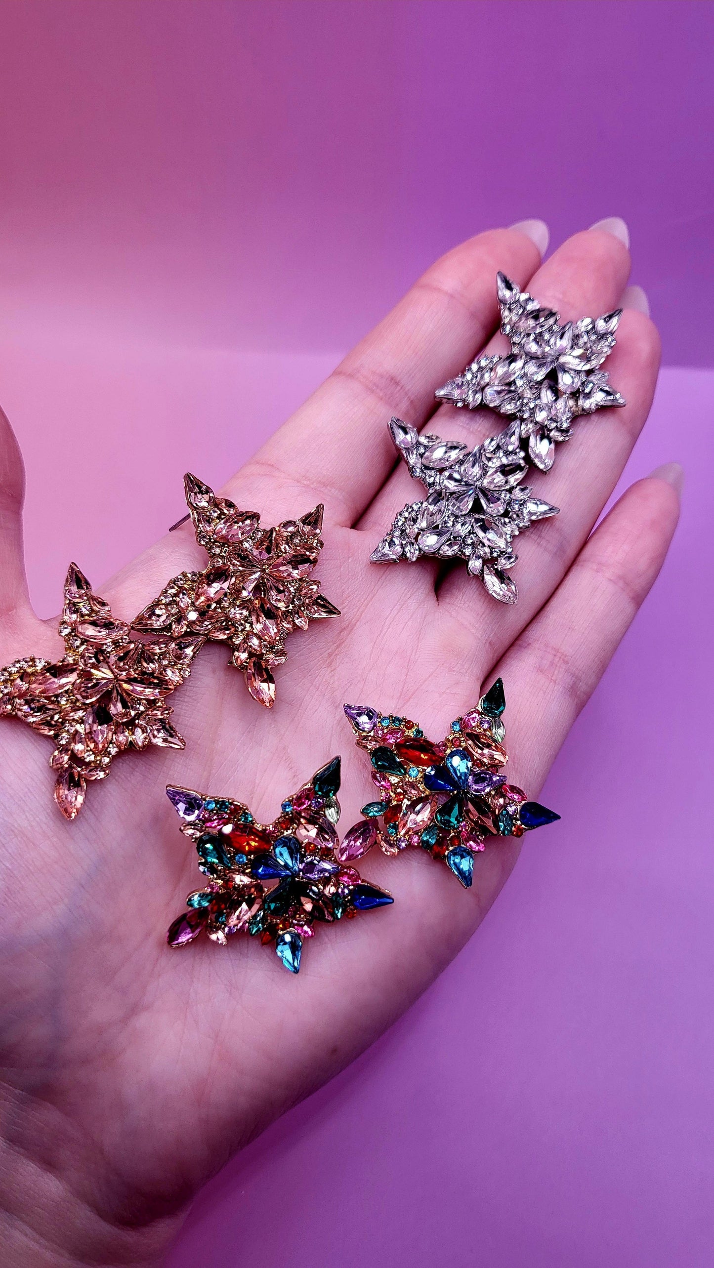 Star Crystal Earrings ER5609