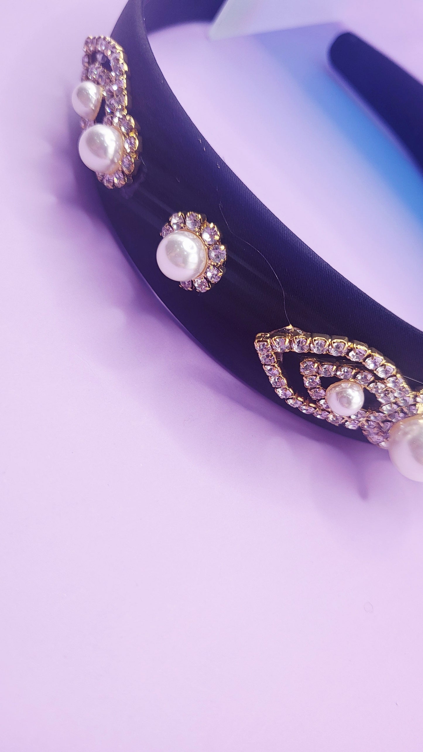 Pearl Cluster Hair band